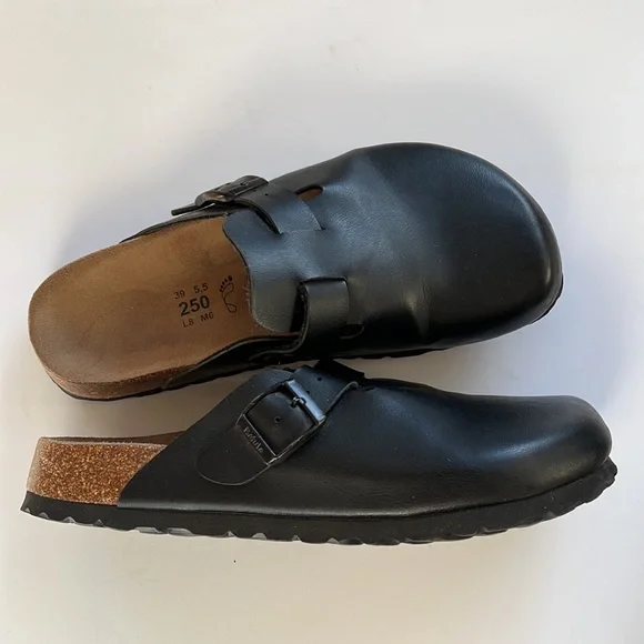 Betula Mules black leather, size 39 - Picture 2 of 4